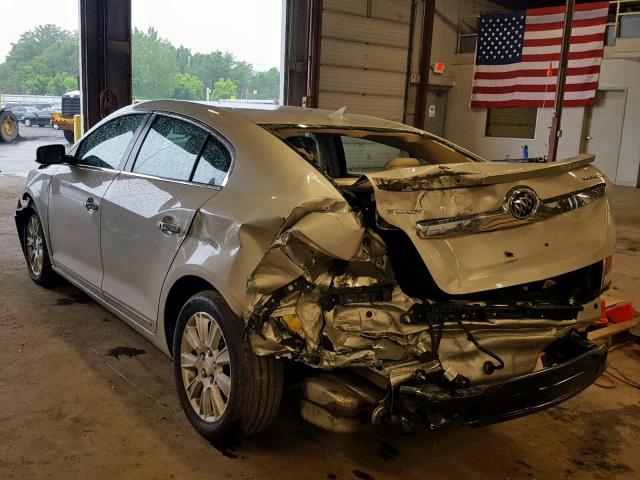 1G4GC5ER8DF306744 - 2013 BUICK LACROSSE TAN photo 3