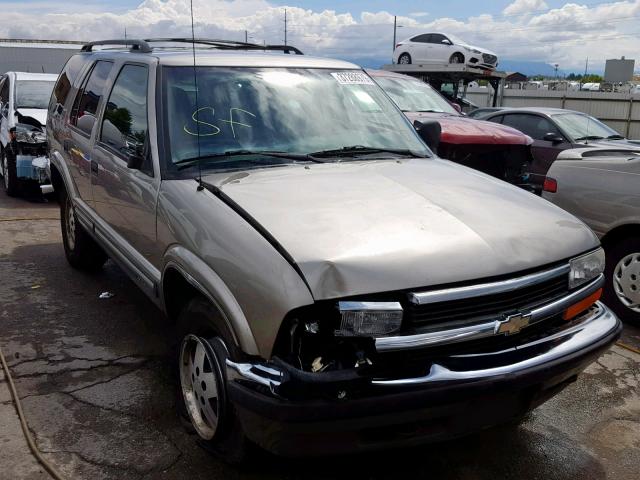 1GNDT13W5X2186705 - 1999 CHEVROLET BLAZER GRAY photo 1