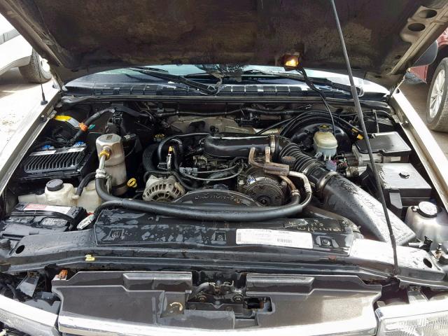 1GNDT13W5X2186705 - 1999 CHEVROLET BLAZER GRAY photo 7