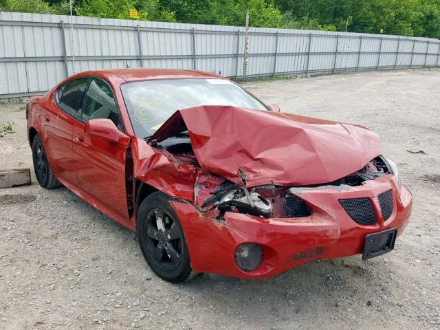 2G2WP552471173052 - 2007 PONTIAC GRAND PRIX RED photo 1