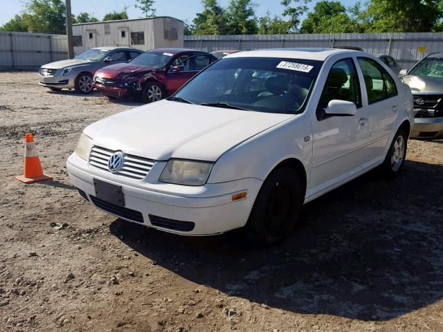 3VWSA29M1XM103228 - 1999 VOLKSWAGEN JETTA GLS WHITE photo 2