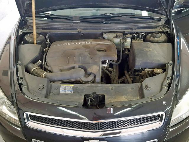 1G1ZH57BX8F231543 - 2008 CHEVROLET MALIBU 1LT 黑色 照片 7