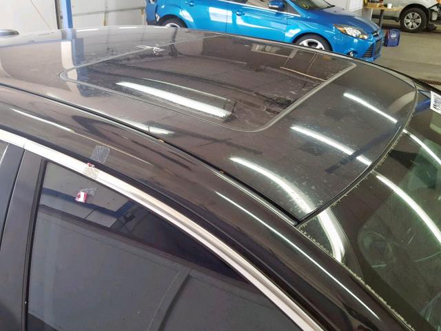 1G1ZH57BX8F231543 - 2008 CHEVROLET MALIBU 1LT 黑色 照片 9