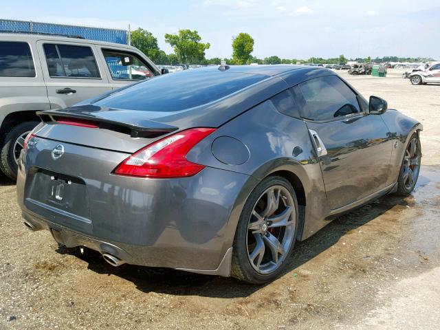 JN1AZ4EH9AM502731 - 2010 NISSAN 370Z CHARCOAL photo 4