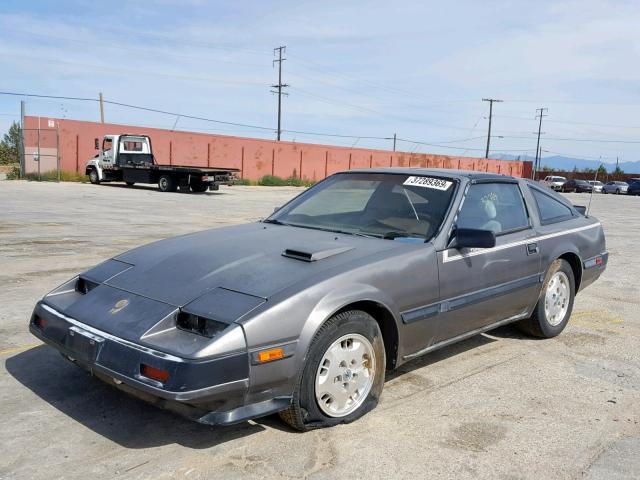 JN1CZ14S1EX017685 - 1984 DATSUN 300ZX GRAY photo 2