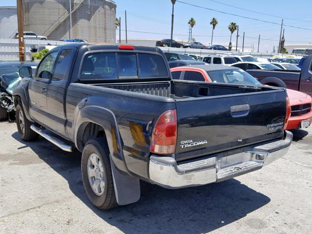 5TETU62N57Z373090 - 2007 TOYOTA TACOMA PRE BLACK photo 3