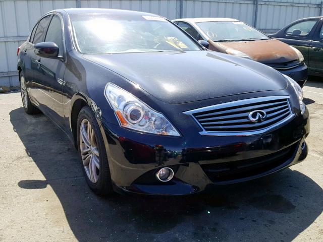 JN1CV6AP7DM716165 - 2013 INFINITI G37 BASE BLACK photo 1