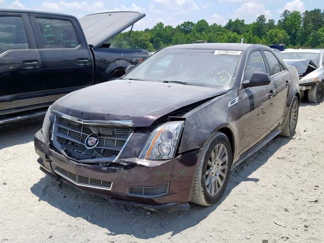 1G6DE5EGXA0119510 - 2010 CADILLAC CTS LUXURY PURPLE photo 2