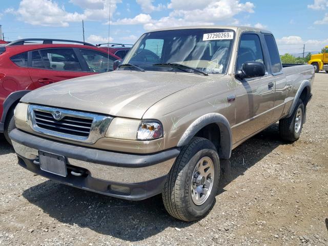 4F4ZR17V3YTM09356 - 2000 MAZDA B3000 CAB BEIGE photo 2