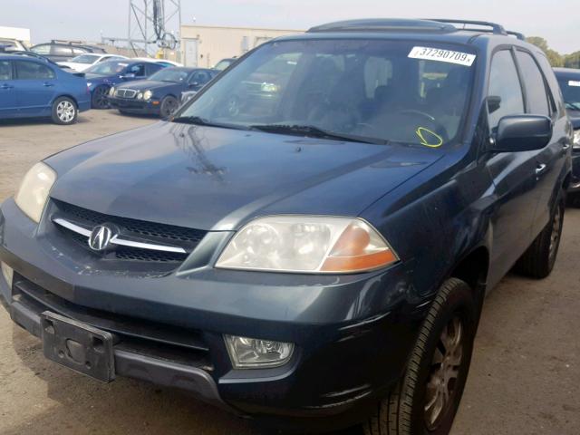 2HNYD18943H547122 - 2003 ACURA MDX TOURIN GREEN photo 2