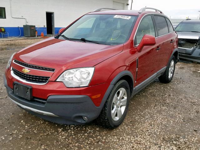 3GNAL2EK0ES544054 - 2014 CHEVROLET CAPTIVA LS 红色 照片 2