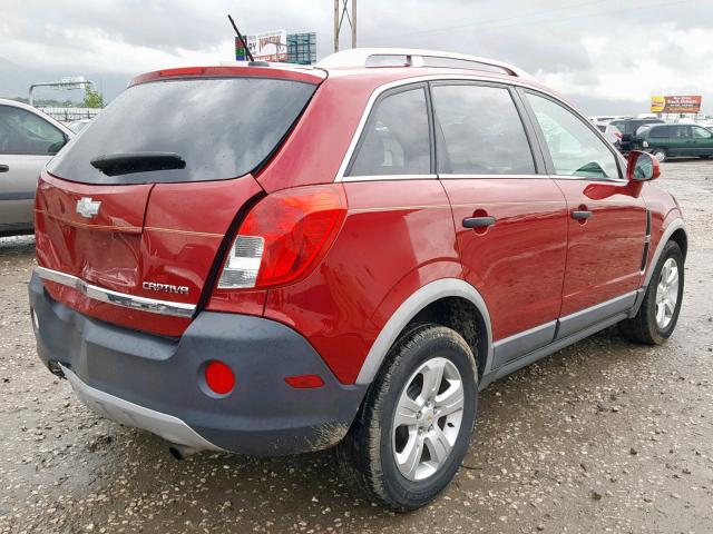 3GNAL2EK0ES544054 - 2014 CHEVROLET CAPTIVA LS 红色 照片 4