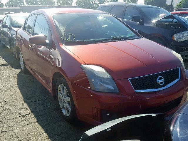 3N1AB6AP8AL724233 - 2010 NISSAN SENTRA 2.0 RED photo 1