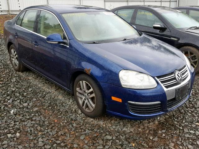 3VWSF71K56M702480 - 2006 VOLKSWAGEN JETTA 2.5 BLUE photo 1