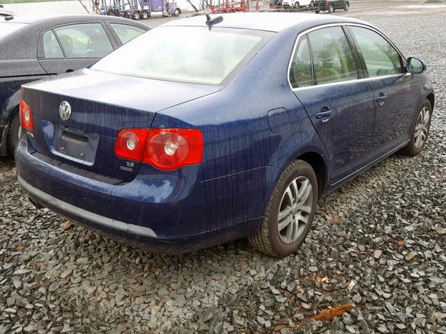 3VWSF71K56M702480 - 2006 VOLKSWAGEN JETTA 2.5 BLUE photo 4