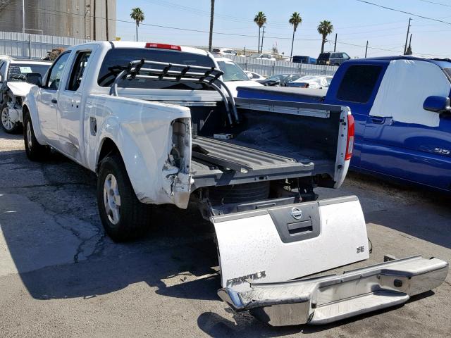 1N6AD09U78C426113 - 2008 NISSAN FRONTIER C WHITE photo 3