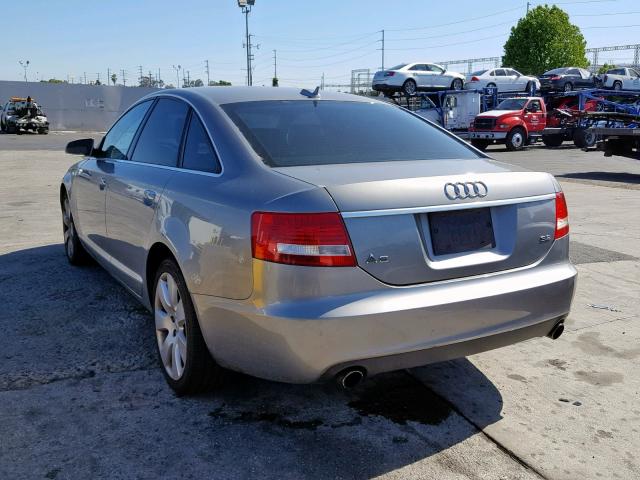 WAUAH74F66N139515 - 2006 AUDI A6 3.2 SILVER photo 3