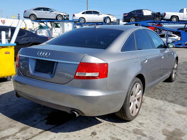 WAUAH74F66N139515 - 2006 AUDI A6 3.2 SILVER photo 4