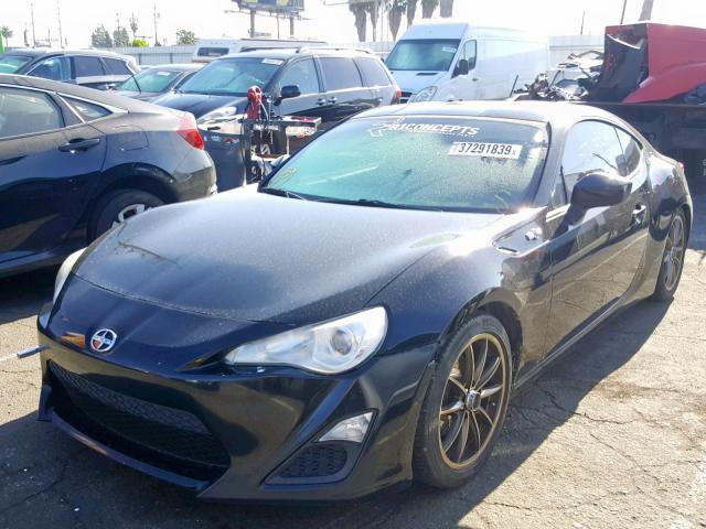 JF1ZNAA11D2705993 - 2013 TOYOTA SCION FR-S BLACK photo 2