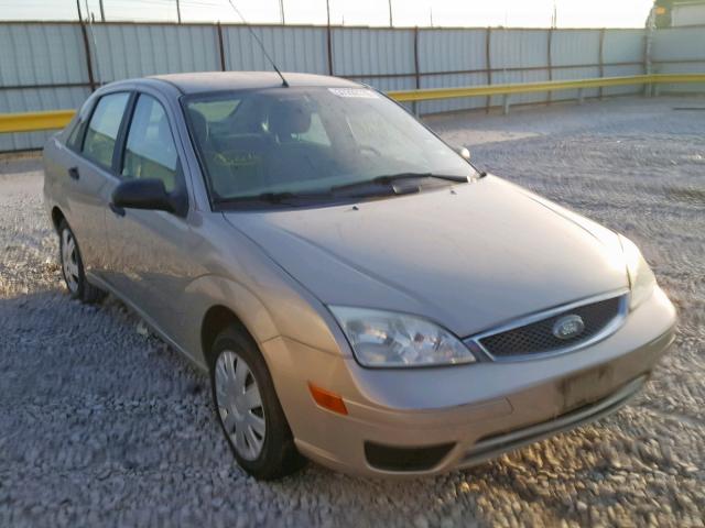 1FAFP34N17W157708 - 2007 FORD FOCUS ZX4 TAN photo 1