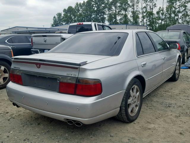 1G6KY54973U100278 - 2003 CADILLAC SEVILLE ST SILVER photo 4