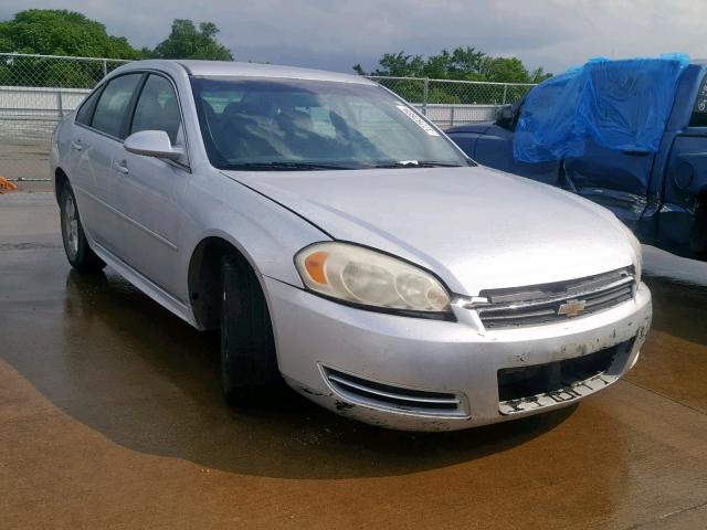 2G1WF5EK9B1158482 - 2011 CHEVROLET IMPALA LS SILVER photo 1