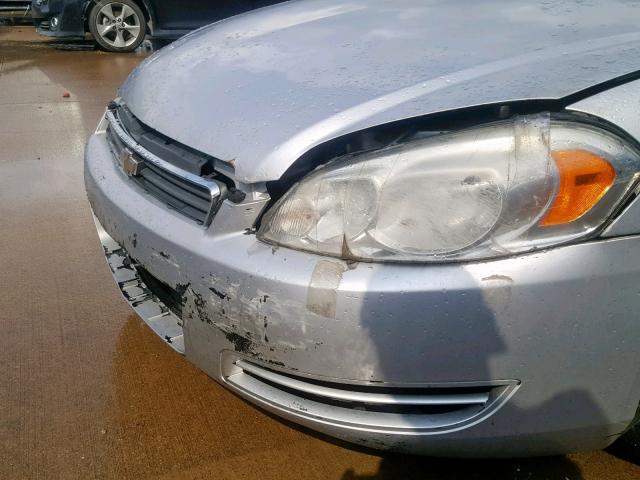 2G1WF5EK9B1158482 - 2011 CHEVROLET IMPALA LS SILVER photo 9