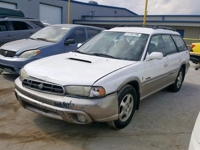 4S3BG6857X7634043 - 1999 SUBARU LEGACY OUT WHITE photo 2