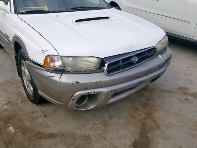 4S3BG6857X7634043 - 1999 SUBARU LEGACY OUT WHITE photo 9