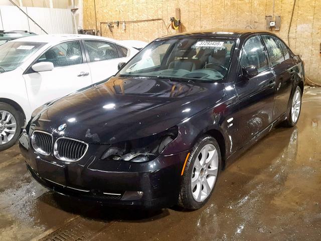 WBANV93549C134375 - 2009 BMW 535 XI Սև լուսանկար 2