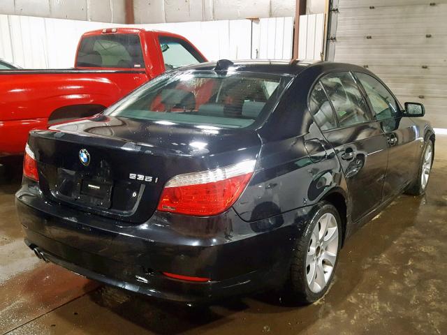 WBANV93549C134375 - 2009 BMW 535 XI Սև լուսանկար 4