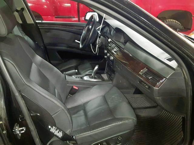 WBANV93549C134375 - 2009 BMW 535 XI Սև լուսանկար 5