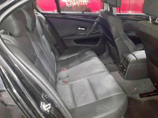 WBANV93549C134375 - 2009 BMW 535 XI Սև լուսանկար 6
