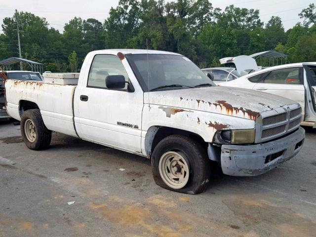 1B7HC16YXRS553303 - 1994 DODGE RAM 1500 WHITE photo 1