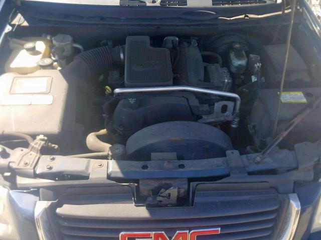 1GKDT13S342261312 - 2004 GMC ENVOY BLUE photo 7