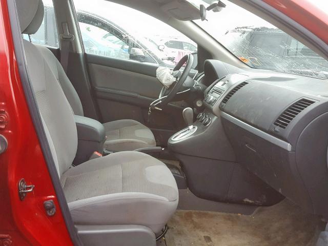 3N1AB6AP0BL693478 - 2011 NISSAN SENTRA 2.0 RED photo 5