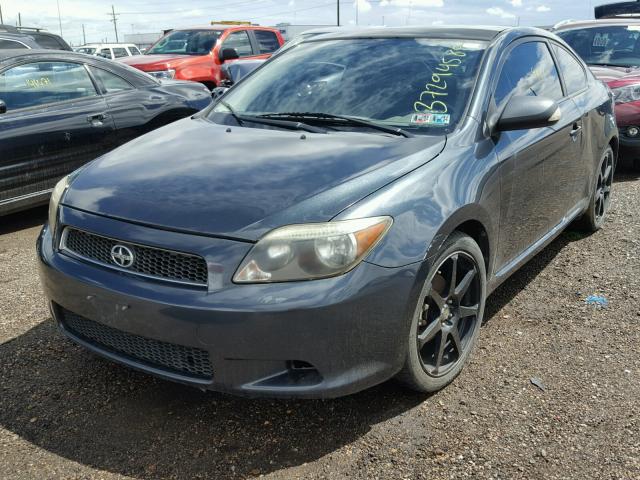 JTKDE167270146528 - 2007 TOYOTA SCION TC ნაცრისფერი ფოტო 2