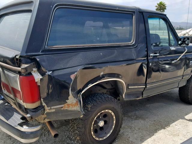 1FMEU15N8KLA84408 - 1989 FORD BRONCO U10 BLACK photo 9