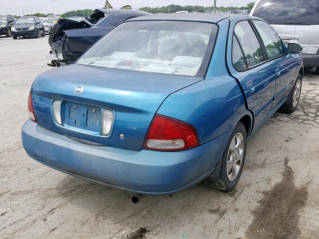 3N1CB51D93L808086 - 2003 NISSAN SENTRA XE TEAL photo 4