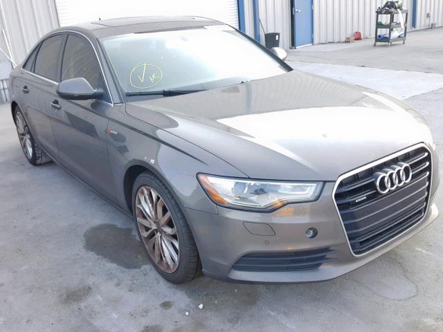 WAUBGAFC5CN025881 - 2012 AUDI A6 GRAY photo 1