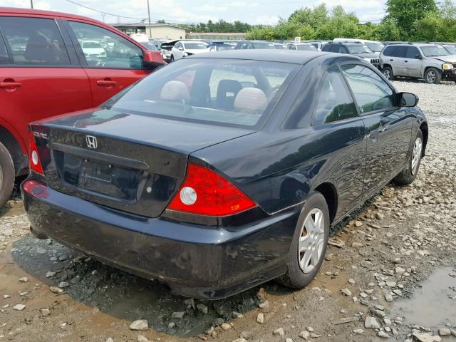 1HGEM22105L047368 - 2005 HONDA CIVIC DX V BLACK photo 4