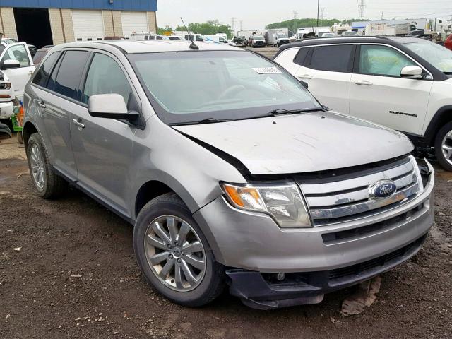 2FMDK38CX8BA29118 - 2008 FORD EDGE SEL SILVER photo 1