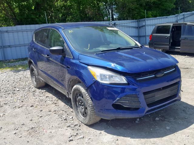 1FMCU0F74DUB18990 - 2013 FORD ESCAPE S BLUE photo 1