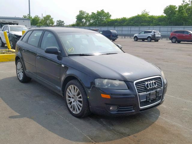 WAUNF68P46A001404 - 2006 AUDI A3 2.0 PRE BLACK photo 1