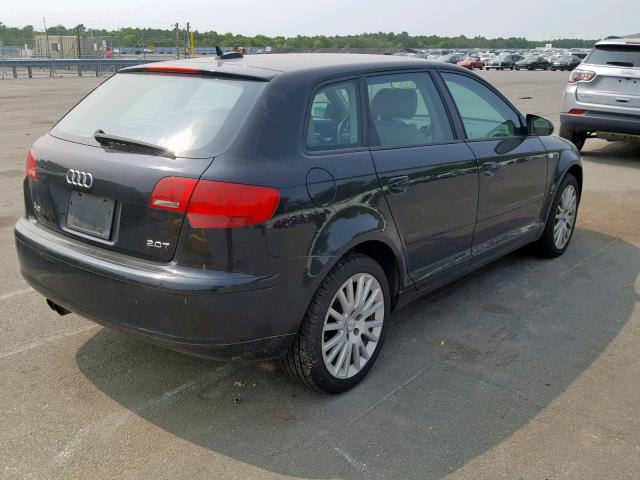 WAUNF68P46A001404 - 2006 AUDI A3 2.0 PRE BLACK photo 4