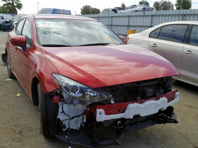 JM1BM1V72G1320918 - 2016 MAZDA 3 TOURING RED photo 1