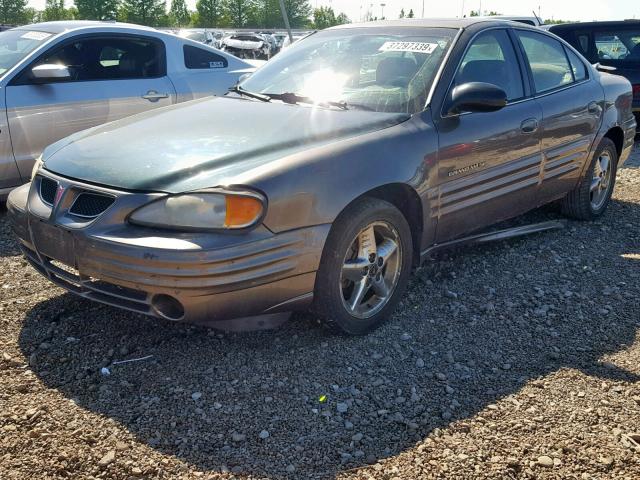 1G2NF52F72C154830 - 2002 PONTIAC GRAND AM S BROWN photo 2
