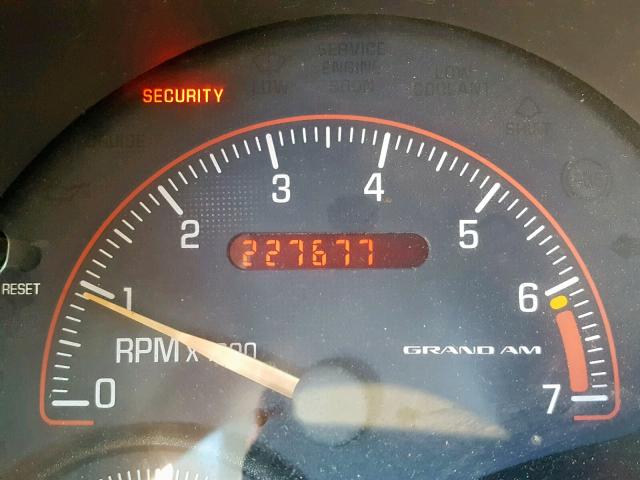 1G2NF52F72C154830 - 2002 PONTIAC GRAND AM S BROWN photo 8