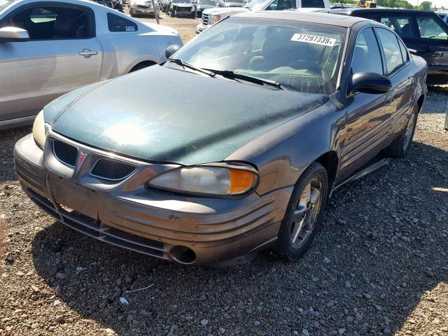 1G2NF52F72C154830 - 2002 PONTIAC GRAND AM S BROWN photo 9