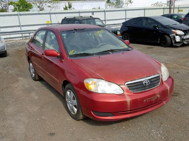 1NXBR32E38Z957179 - 2008 TOYOTA COROLLA CE RED photo 1